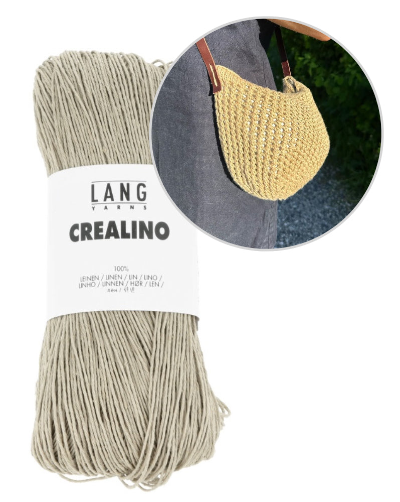 Florence Bag von PetiteKnit mit Crealino von Lang Yarns 19