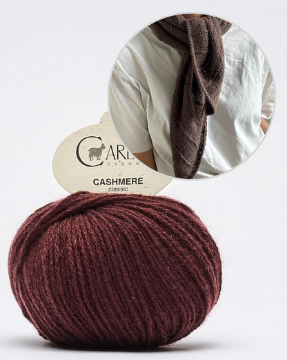 Flow Loop Scarf | zartes Kaschmirtuch aus Classic Cashmere von Cardiff
