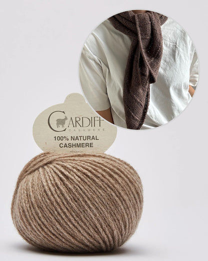 Flow Loop Scarf | zartes Kaschmirtuch aus Classic Cashmere von Cardiff