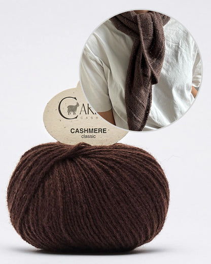Flow Loop Scarf | zartes Kaschmirtuch aus Classic Cashmere von Cardiff