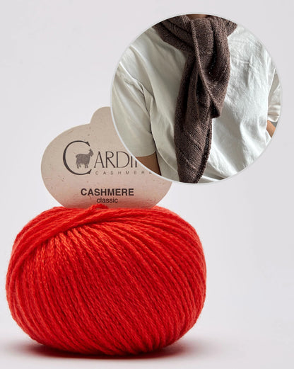 Flow Loop Scarf | zartes Kaschmirtuch aus Classic Cashmere von Cardiff