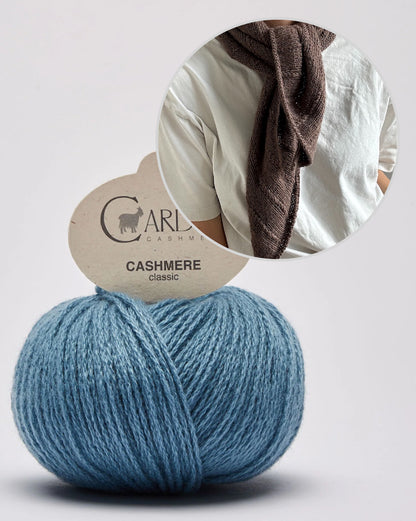 Flow Loop Scarf | zartes Kaschmirtuch aus Classic Cashmere von Cardiff