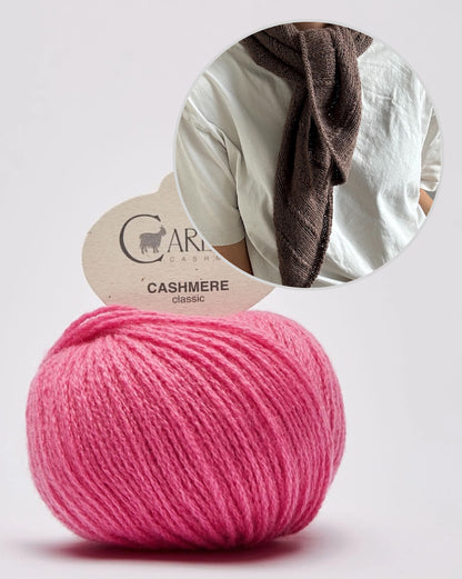 Flow Loop Scarf | zartes Kaschmirtuch aus Classic Cashmere von Cardiff