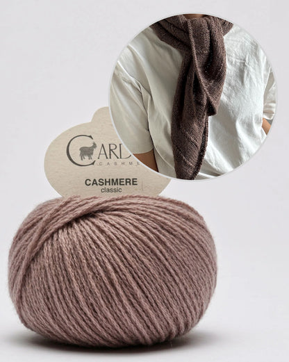 Flow Loop Scarf | zartes Kaschmirtuch aus Classic Cashmere von Cardiff