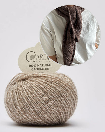 Flow Loop Scarf | zartes Kaschmirtuch aus Classic Cashmere von Cardiff