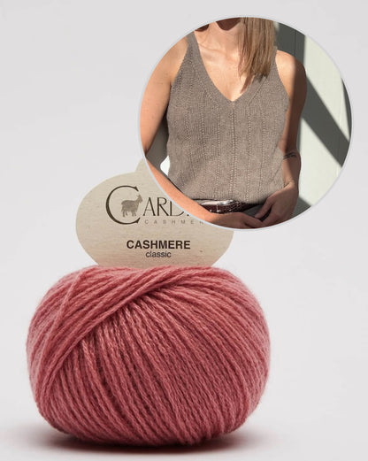 Flow Loop Top | zarte Streifen aus Classic Cashmere von Cardiff