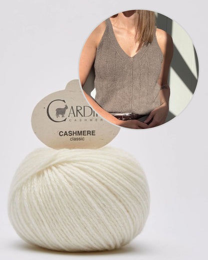Flow Loop Top | zarte Streifen aus Classic Cashmere von Cardiff
