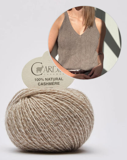 Flow Loop Top | zarte Streifen aus Classic Cashmere von Cardiff