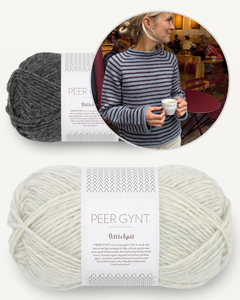 Frankie Sweater von PetiteKnit mit Peer Gynt von Sandnes Garn 9