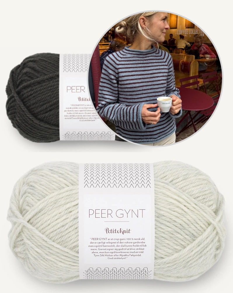 Frankie Sweater von PetiteKnit mit Peer Gynt von Sandnes Garn 13