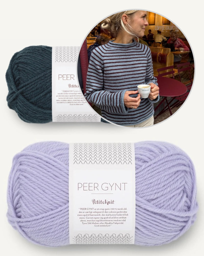 Frankie Sweater von PetiteKnit mit Peer Gynt von Sandnes Garn 7
