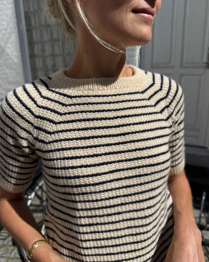 Friday Tee | bezaubernde Streifen aus Sunday von Sandnes Garn