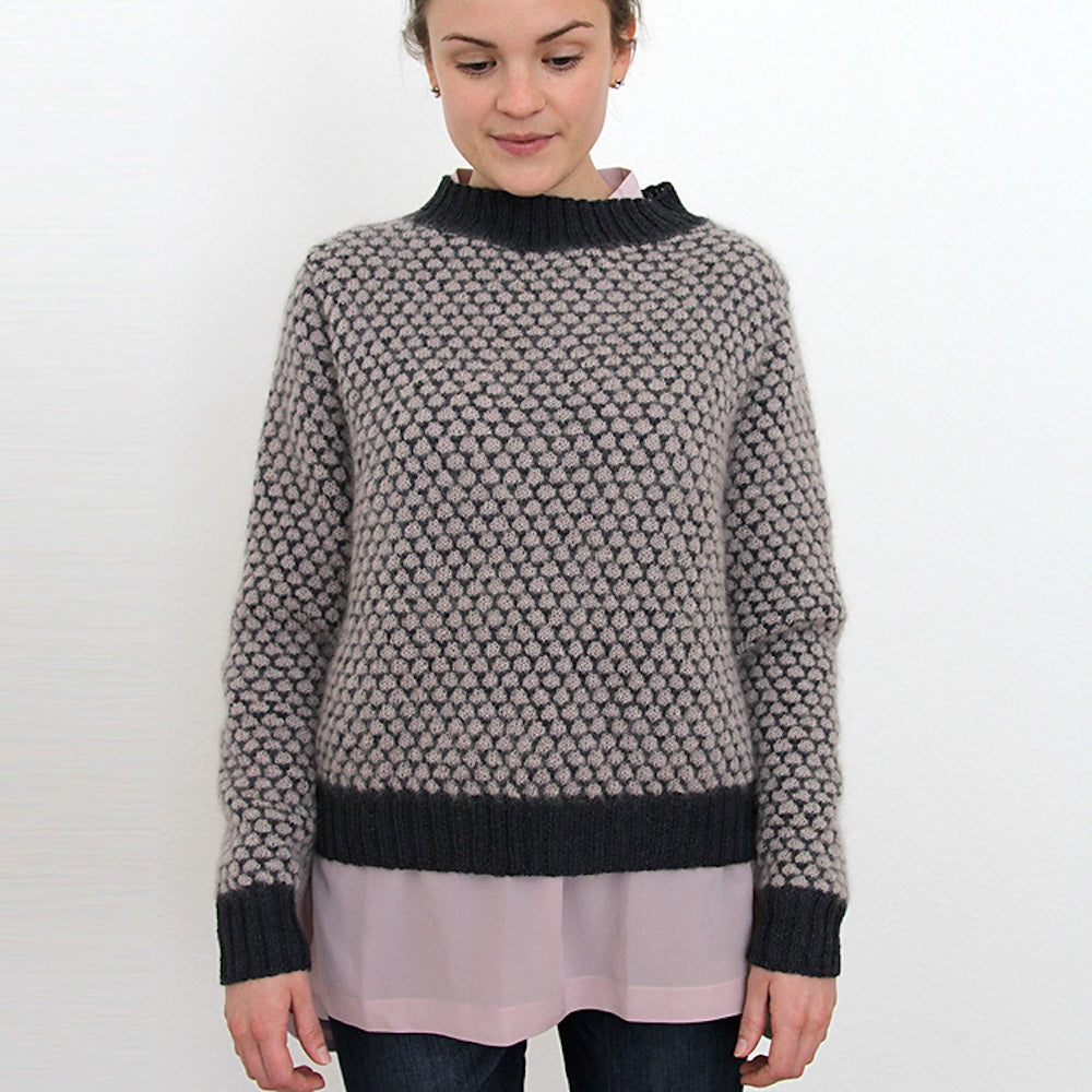 Bobbly Sweater von Gepard Garn mit Wild & Soft und Kid Seta 3