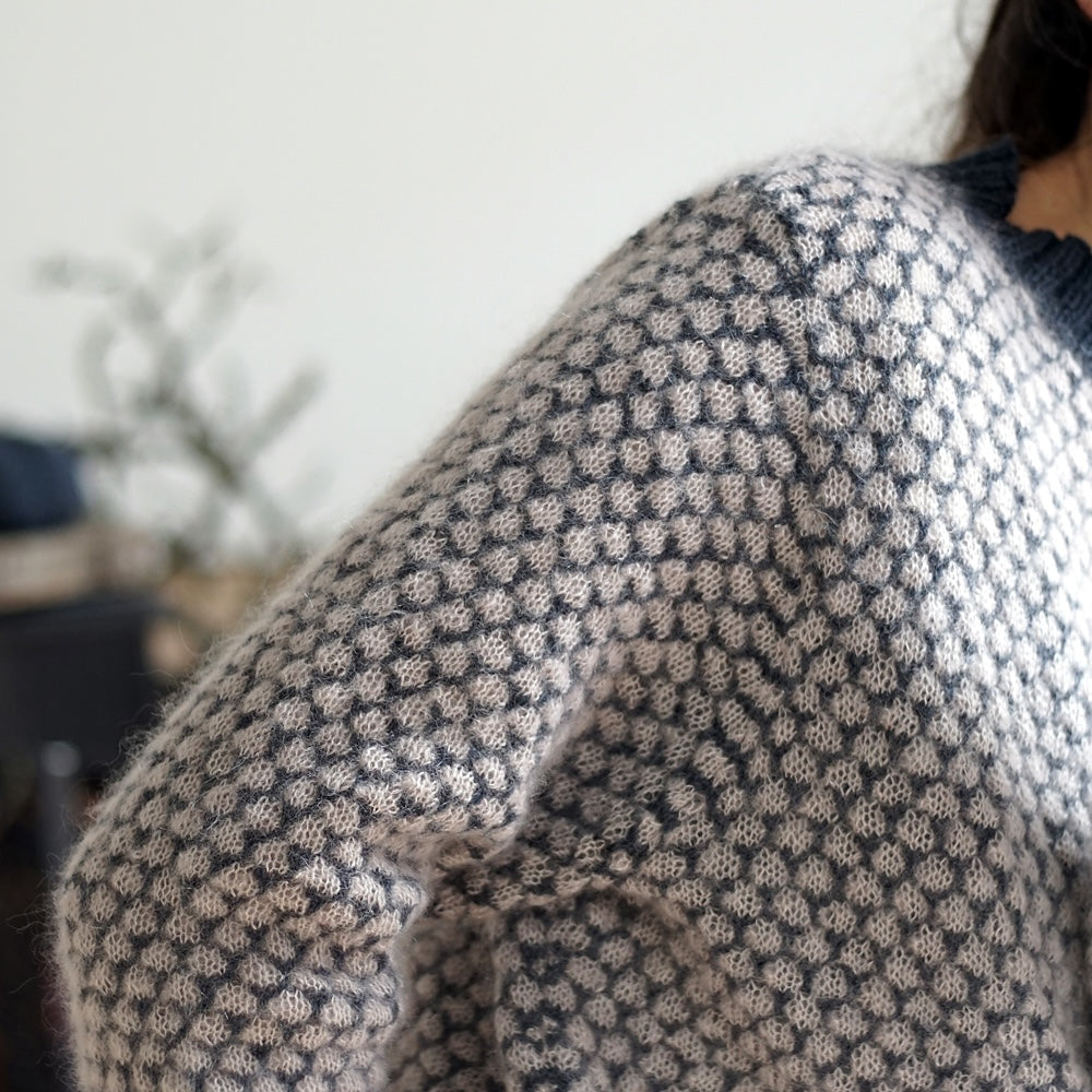 Bobbly Sweater von Gepard Garn mit Wild & Soft und Kid Seta 4