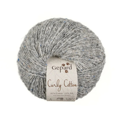 Curly Cotton | relaxed and lively boucle made from cotton, silk, and merino