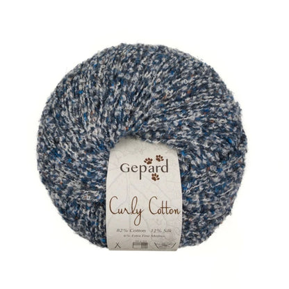 Curly Cotton | relaxed and lively boucle made from cotton, silk, and merino