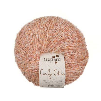 Curly Cotton | relaxed and lively boucle made from cotton, silk, and merino