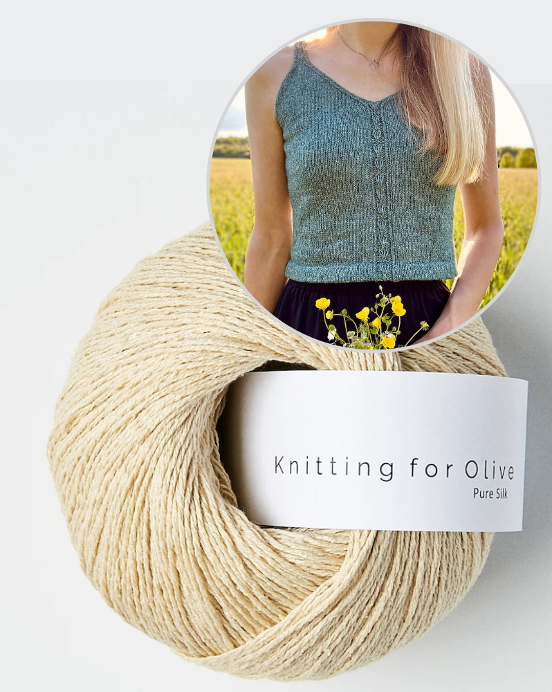 Ginkgo Biloba Top von greenermakes mit Pure Silk von Knitting for Olive 13