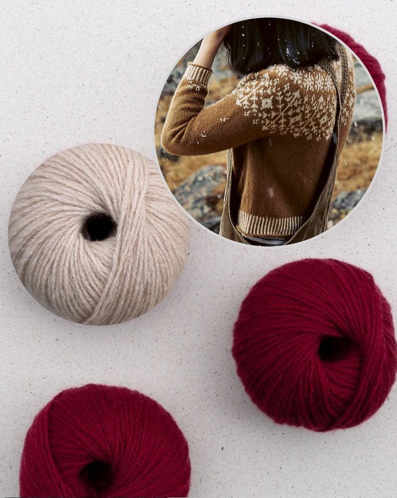 The Petite Knitter Glacial Jumper aus Arctic Knits mit Bio Cashmere 6/28 von Pascuali 8