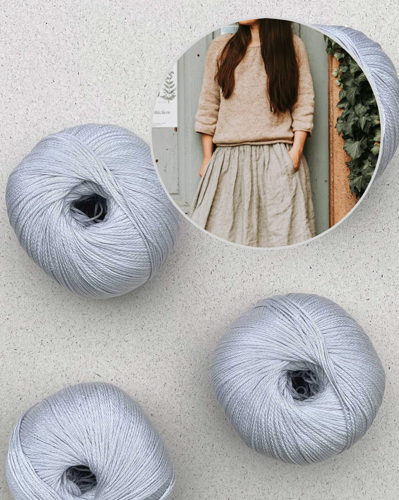 Kleinigkeitenliebe Glöckchenbluse aus Arctic Pearl von Pascuali 13