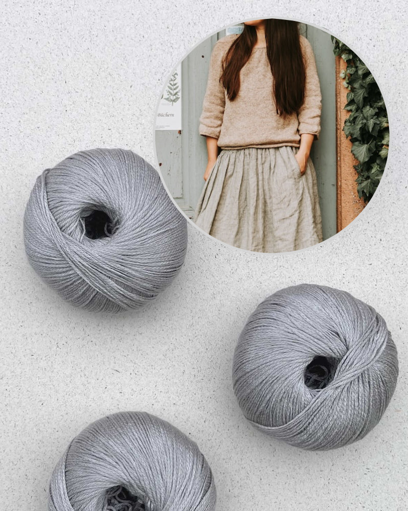 Kleinigkeitenliebe Glöckchenbluse aus Arctic Pearl von Pascuali 9