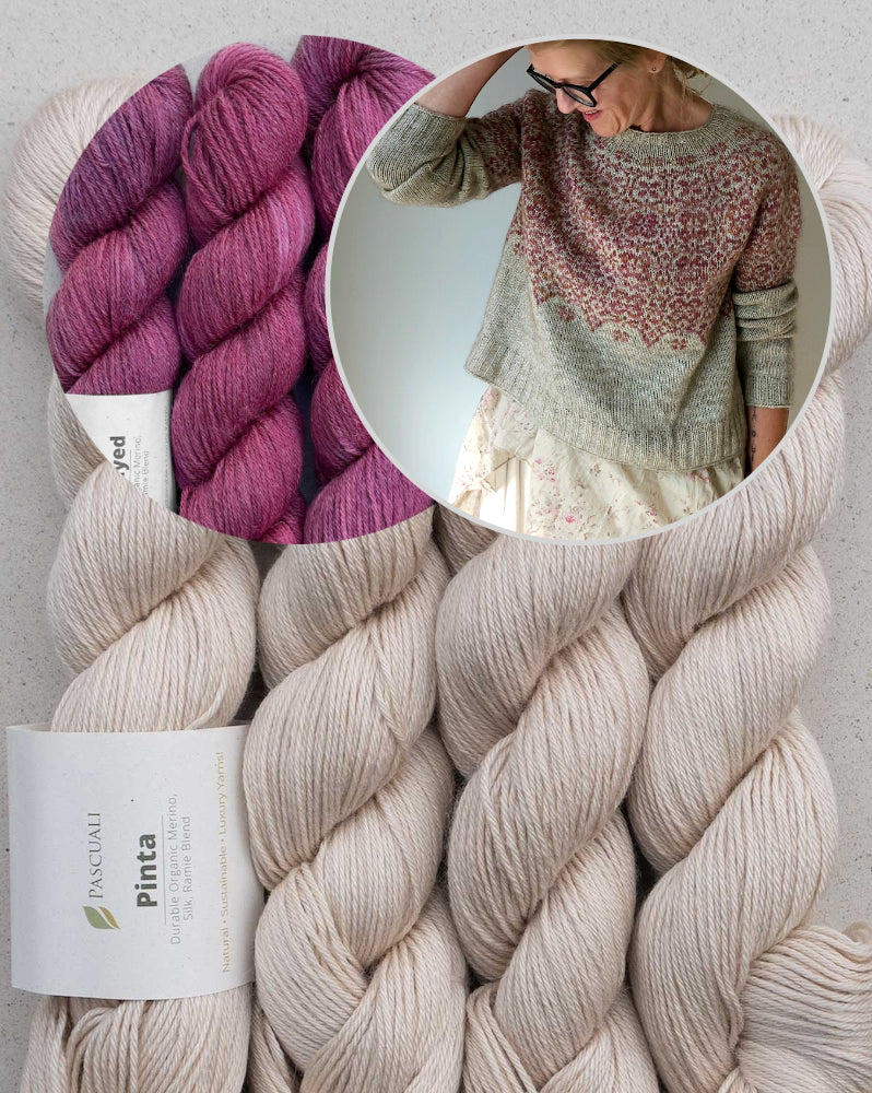 Golden Poppy Sweater | zarte Blüten aus Pinta von Pascuali