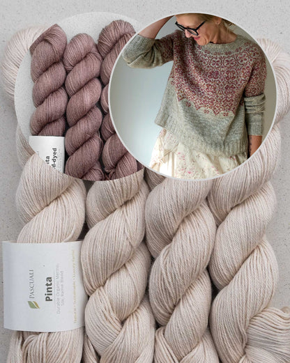 Golden Poppy Sweater | zarte Blüten aus Pinta von Pascuali