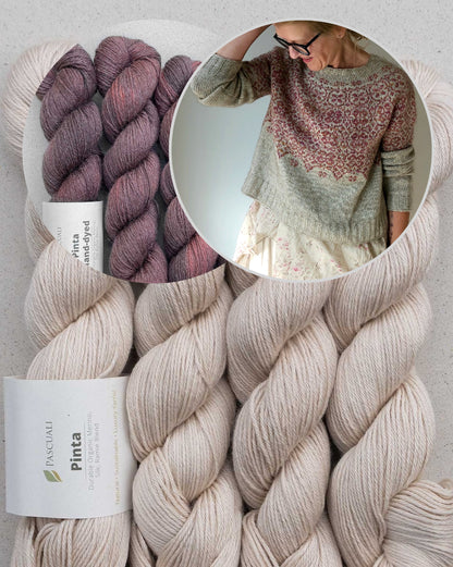 Golden Poppy Sweater | zarte Blüten aus Pinta von Pascuali