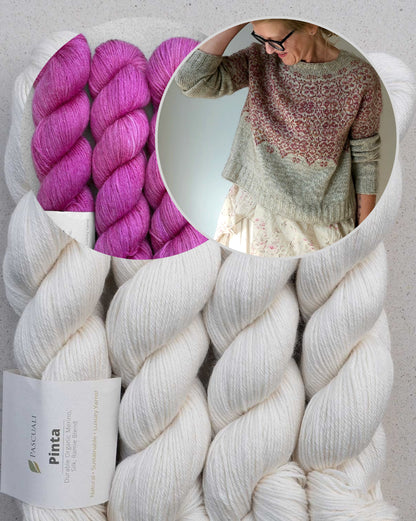 Golden Poppy Sweater | zarte Blüten aus Pinta von Pascuali