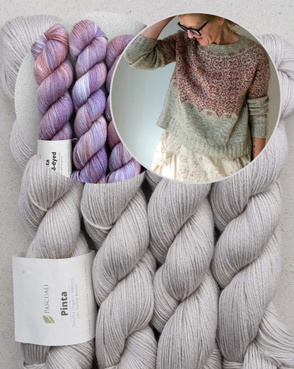 Golden Poppy Sweater | zarte Blüten aus Pinta von Pascuali