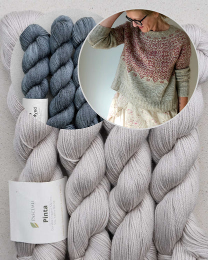 Golden Poppy Sweater | zarte Blüten aus Pinta von Pascuali