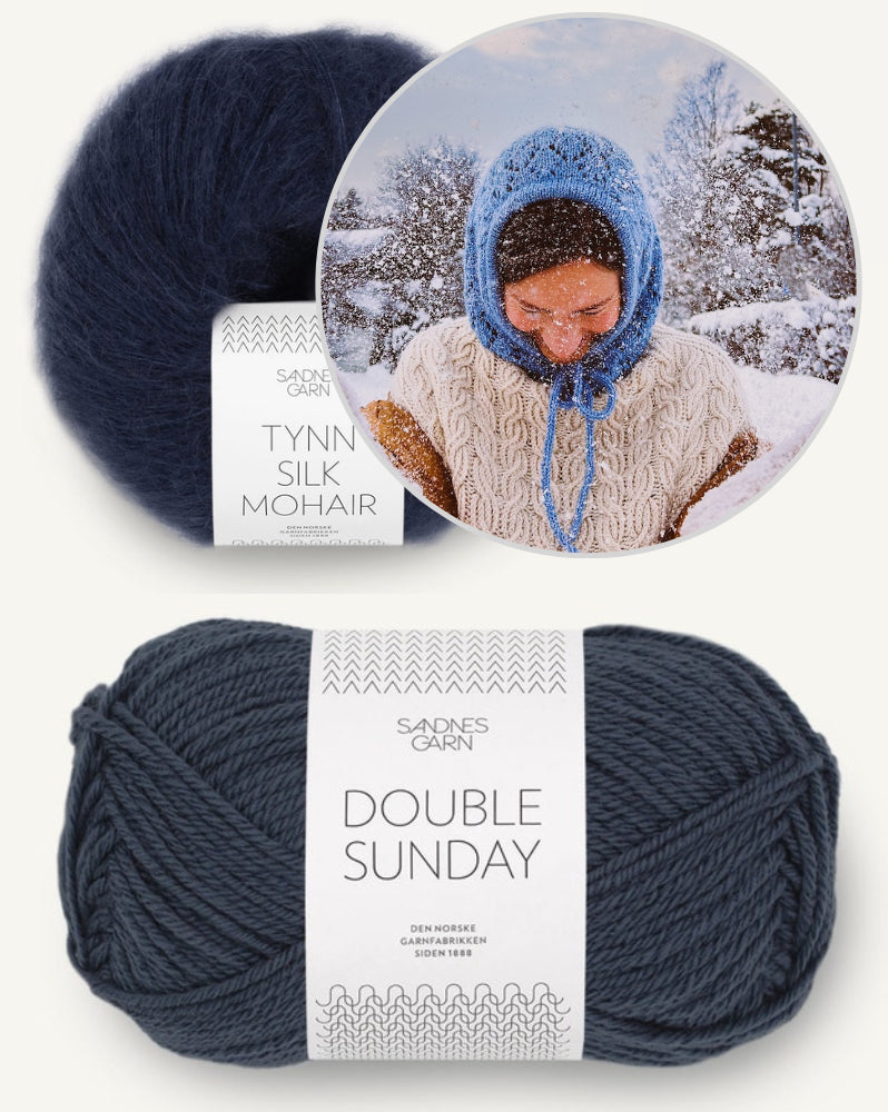 Grandmacore Hood von Kutovakika mit Double Sunday und Tynn Silk Mohair 11