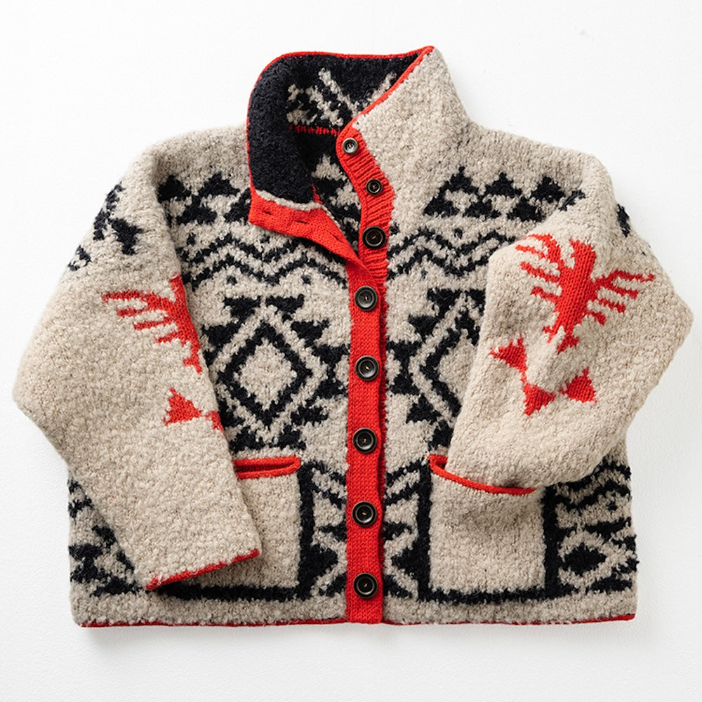 Winter Chunky Jacket von grey level knitter mit Teddy Dear und Woolia von Gepard Garn 5