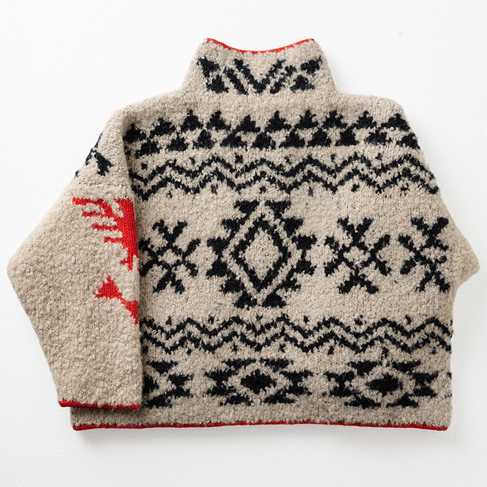 Winter Chunky Jacket von grey level knitter mit Teddy Dear und Woolia von Gepard Garn 10