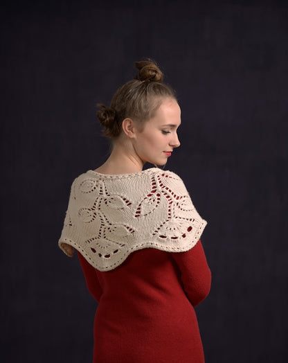 Grow your flower garden | Blüten aus Big Merino Hug von Rosy Green Wool