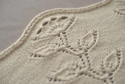 Grow your flower garden | Blüten aus Big Merino Hug von Rosy Green Wool