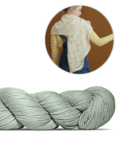 Grow your flower garden | Blüten aus Big Merino Hug von Rosy Green Wool