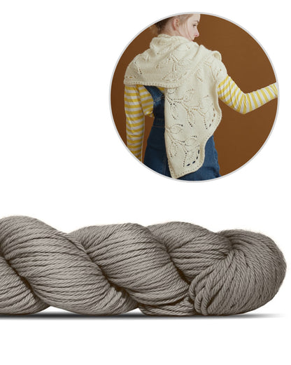 Grow your flower garden | Blüten aus Big Merino Hug von Rosy Green Wool