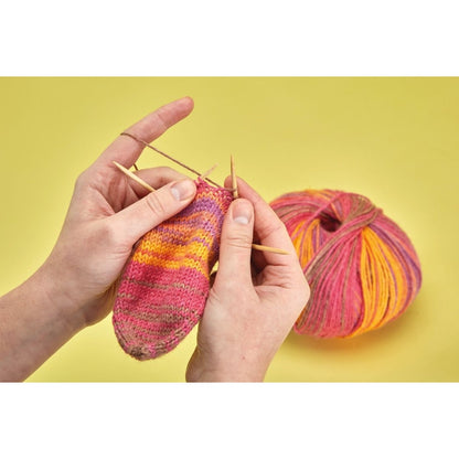 CraSyTrio Strumpfstricknadeln Bambus - 24cm