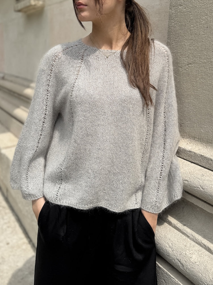 Breath Blouse von Gudrun Fesl mit Kinu und Sensai von ITO Yarn 12