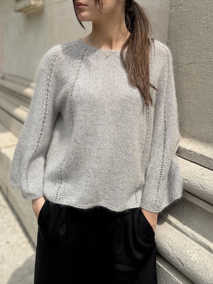 Breath Blouse von Gudrun Fesl mit Kinu und Sensai von ITO Yarn 12