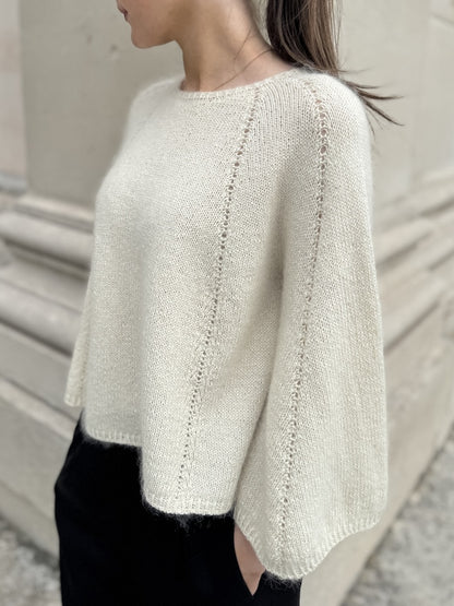 Breath Blouse | zarte A-Linien aus Pinta und Mohair Bliss von Pascuali