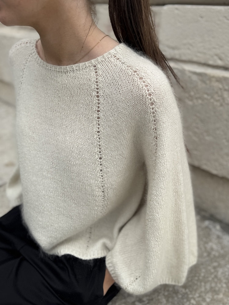 Breath Blouse von Gudrun Fesl mit Kinu und Sensai von ITO Yarn 6