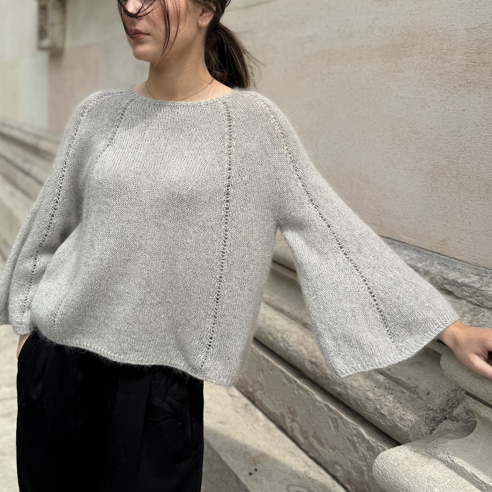 Breath Blouse von Gudrun Fesl mit Kinu und Sensai von ITO Yarn 8