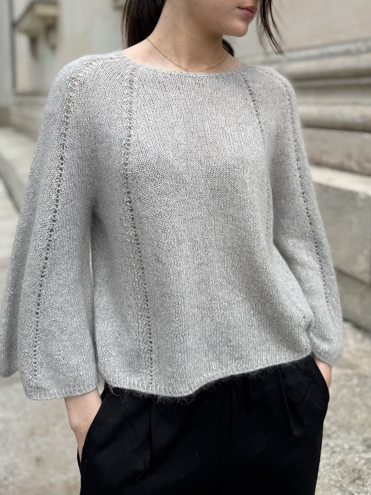 Breath Blouse von Gudrun Fesl mit Kinu und Sensai von ITO Yarn 9