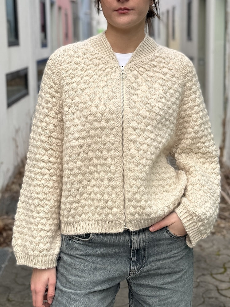 Hilly Cardigan von Gudrun Fesl mit Sayama und Mohair Bliss von Pascuali 2