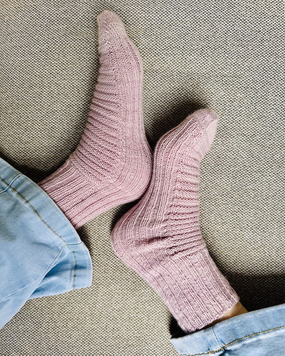 Curly Socks | super einfach mit Terra von Symfonie Yarns