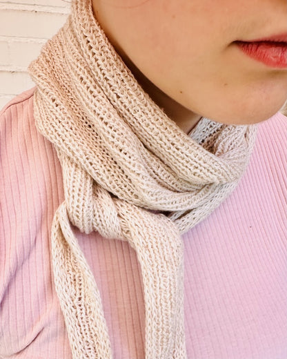 Mini-Tuch Perfect Summer | seidig weich und kühlend aus Tynn Line von Sandnes Garn