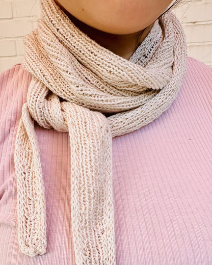 Mini-Tuch Perfect Summer | seidig weich und kühlend aus Tynn Line von Sandnes Garn