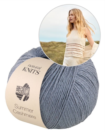 Häkeltop Natural Knits 01 Lana Grossa mit Summer Cashmere von Lana Grossa 4